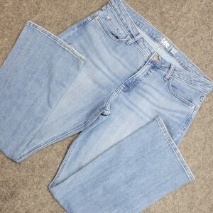 Lee Jeans Womens 14 Petite Boho Regular Bootcut Mid Rise Casual Preppy Weekend